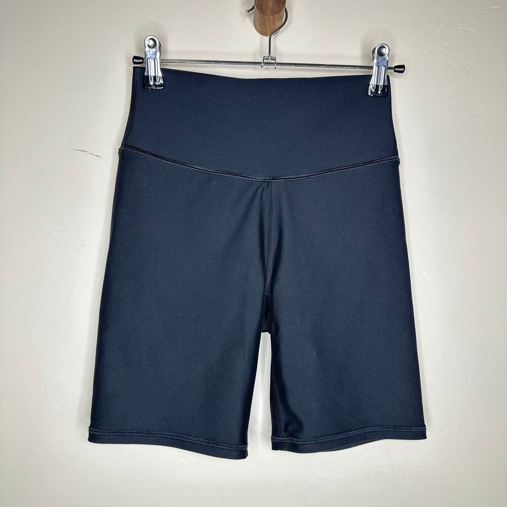 YPB Abercrombie & Fitch 7" Black Bike Shorts Size Small NWOT